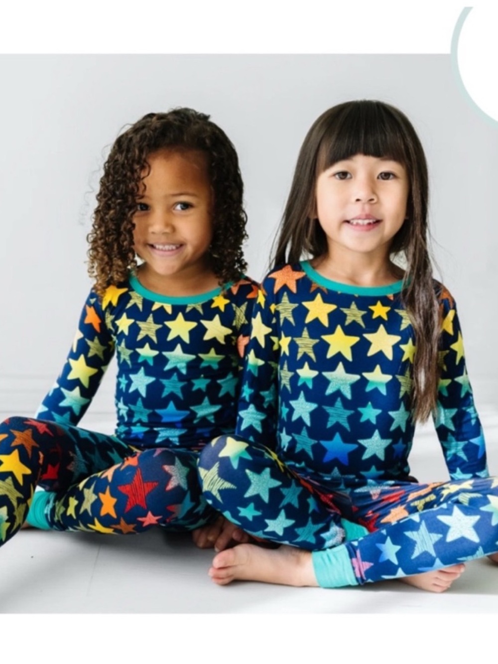 Little Sleepies Shades of Stars 12-18 mos 2 Piece PJ set